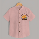 Chicken Lover Shirt - PEACH - 0 - 6 Months Old (Chest 23")
