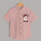 Happy Chicken Lover Shirt - PEACH - 0 - 6 Months Old (Chest 23")