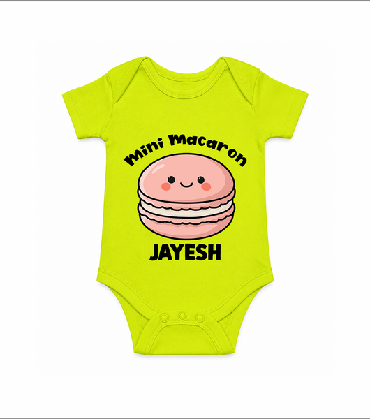 Mini Macaron Delight Baby Romper