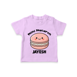Mini Macaron Delight Tshirt - LILAC - 0-5 Months Old (Chest 17")