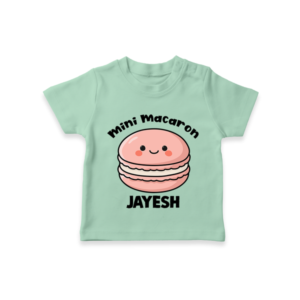 Mini Macaron Delight Tshirt - MINT GREEN - 0-5 Months Old (Chest 17")