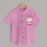 Lil Cupcake Charm Shirt - BABY PINK - 0 - 6 Months Old (Chest 23")
