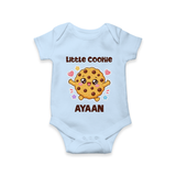 Little Cookie Cutie Baby Romper - BABY BLUE - New Born (Chest 14")