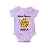 Little Cookie Cutie Baby Romper - LILAC - New Born (Chest 14")