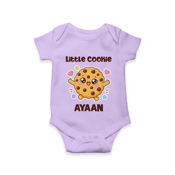 Little Cookie Cutie Baby Romper - LILAC - New Born (Chest 14")