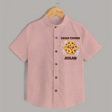 Little Cookie Cutie Shirt - PEACH - 0 - 6 Months Old (Chest 23")