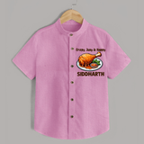 Crispy Juicy Chicken Shirt - BABY PINK - 0 - 6 Months Old (Chest 23")