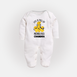 Pasta Lover Full body suit - WHITE - New Born (Chest 7.5")