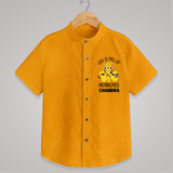 Pasta Lover Shirt - CHROME YELLOW - 0 - 6 Months Old (Chest 23")
