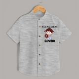 Donut Mess With Me Shirt - GREY - 0 - 6 Months Old (Chest 23")