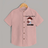 Donut Mess With Me Shirt - PEACH - 0 - 6 Months Old (Chest 23")