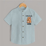 Little Foodie Shirt - ARCTIC BLUE - 0 - 6 Months Old (Chest 23")