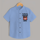 My Blood Type Is Chocolate Shirt - SKY BLUE - 0 - 6 Months Old (Chest 23")