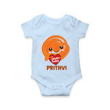 Jalebi Baby Delight Baby Romper - BABY BLUE - New Born (Chest 14")