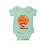 Jalebi Baby Delight Baby Romper - MINT GREEN - New Born (Chest 14")