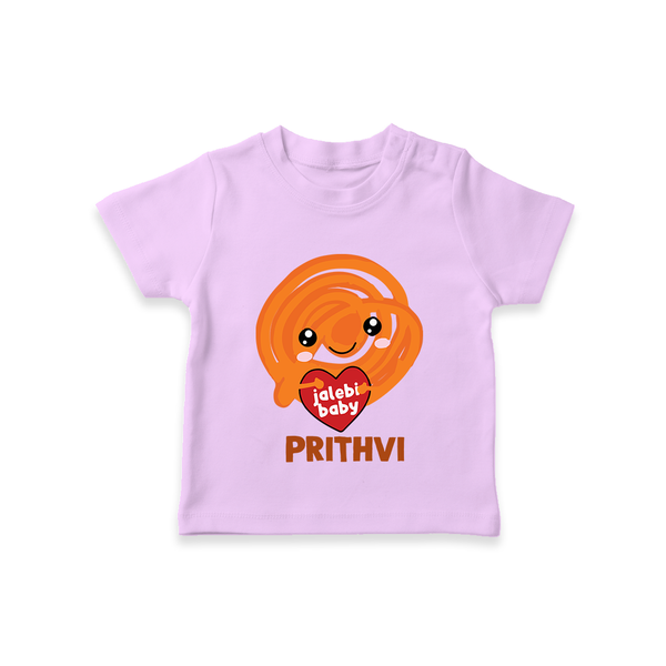 Jalebi Baby Delight Tshirt - LILAC - 0-5 Months Old (Chest 17")