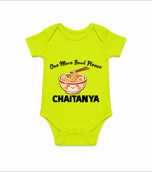 Noodle Lover Baby Romper