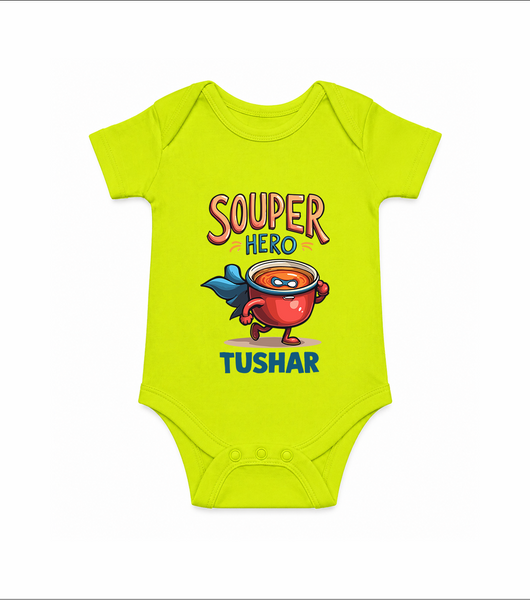 Souper Hero Baby Romper
