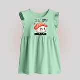 Little Sushi Lover Baby Frock - MINT GREEN - 0 - 3 Months Old (Chest 17")