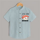 Little Sushi Lover Shirt - ARCTIC BLUE - 0 - 6 Months Old (Chest 23")