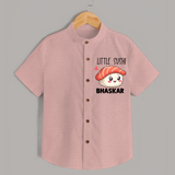 Little Sushi Lover Shirt - PEACH - 0 - 6 Months Old (Chest 23")