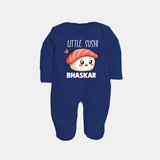 Little Sushi Lover Full body suit - NAVY BLUE - New Born (Chest 7.5")