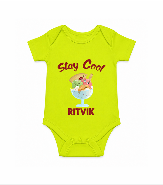Stay Cool Ice Cream Baby Romper