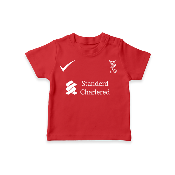 Liverpool Inspired Kids Football T-Shirt – Classic Red Fan Jersey