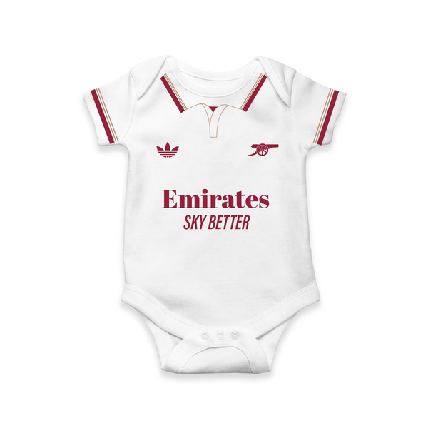 Arsenal F.C. Football Baby Romper | Little Jersey Outfit