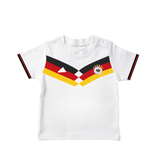Germany Football Team Inspired Kids T-Shirt – White Matchday Fan Jersey