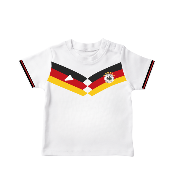 Germany Football Team Inspired Kids T-Shirt – White Matchday Fan Jersey