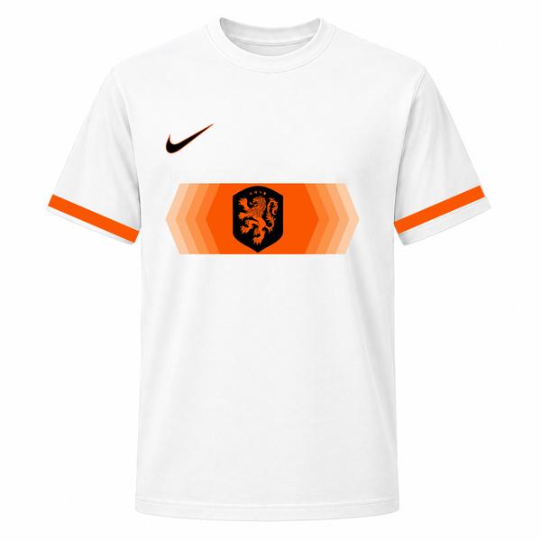 UAE Football Federation Inspired Kids T-Shirt – White National Team Jersey
