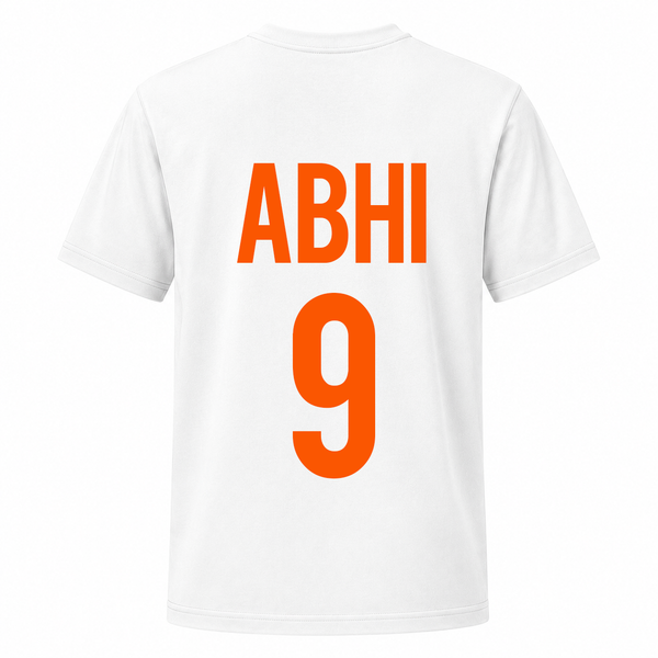 UAE Football Federation Inspired Kids T-Shirt – White National Team Jersey