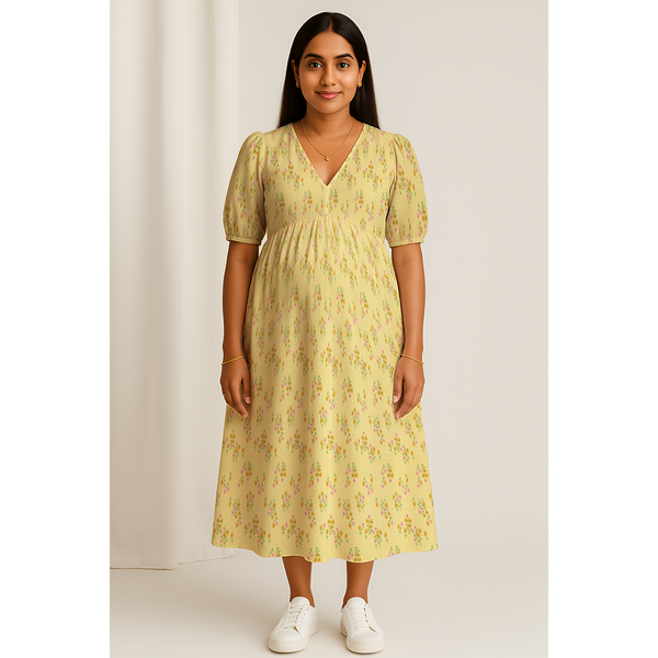 Floral Bloom Cotton Customised Maternity Wear Collection