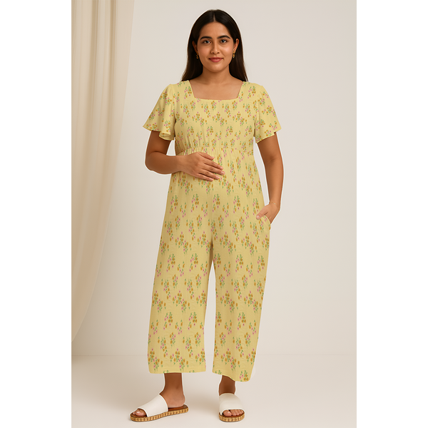 Floral Bloom Cotton Customised Maternity Wear Collection