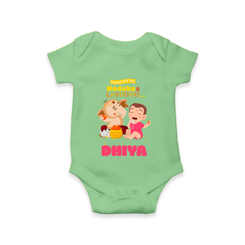 Modaks & Laddoos Romper | Custom Baby Romper for Ganesha Celebration