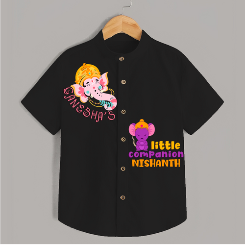 Ganesha's Little Companion - Customised Shirt for Kids