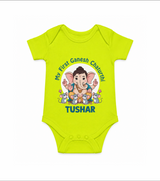 My First Baby Ganesha With Mouse Companion Printed Romper
