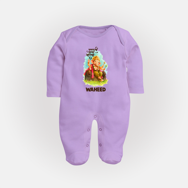 Ganesha Blessings Festive Garden Printed Fullbody Suit