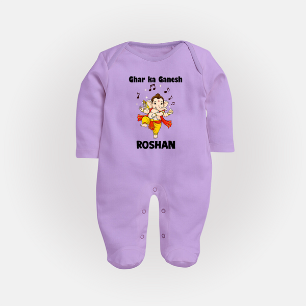 Dancing Ganesha Festive Vibes Printed Fullbody Suit