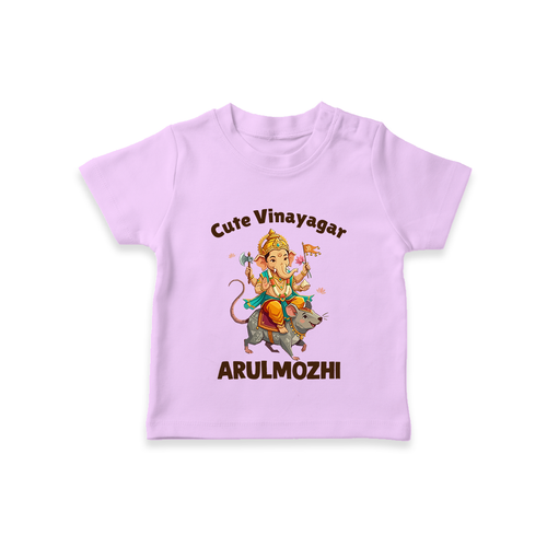 Cute Vinayagar Divine Ride Printed T Shirt