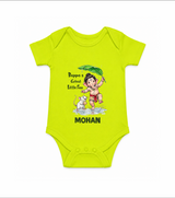 Bappa's Little Fan Ganesha Celebration Printed Romper