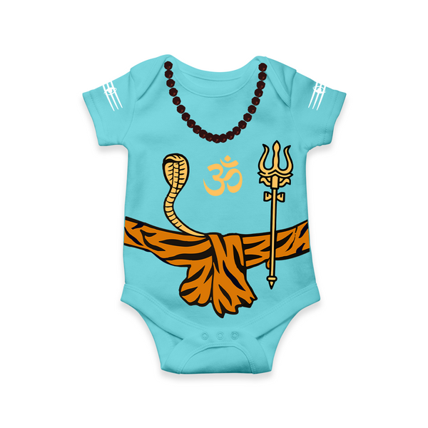 Baby Shiva Avataar Onesie | Trishul, Rudraksha And Print Style