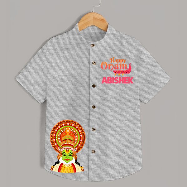 Happy Onam Mini Kathakali Personalized Shirt