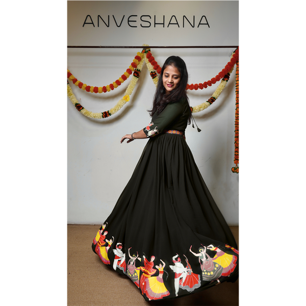 Ghoomar Dress For Navaratri