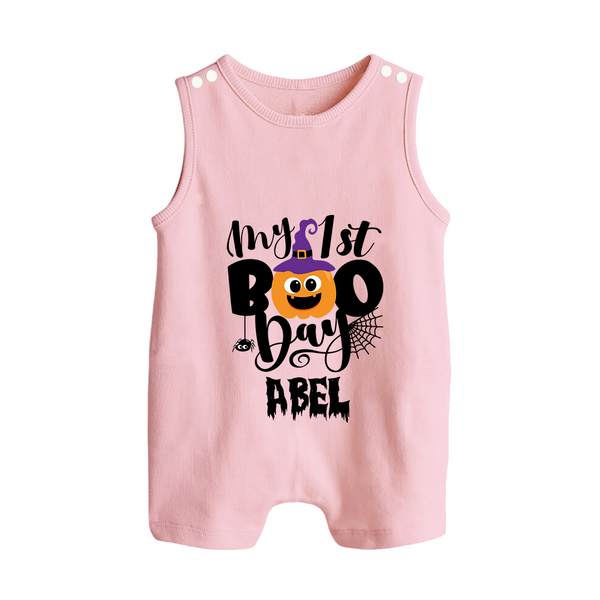 My First Mommy's Little Boo Romper Suit | Custom Baby Romper Suit for Festival - BABY PINK - 0 - 5 Months Old (Chest 18")