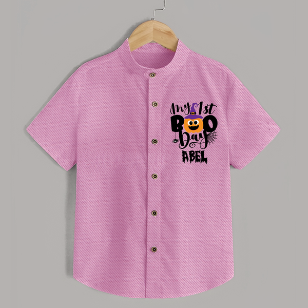 My First Mommy's Little Boo Shirt | Custom Baby Shirt for Festival - BABY PINK - 0 - 6 Months Old (Chest 23")