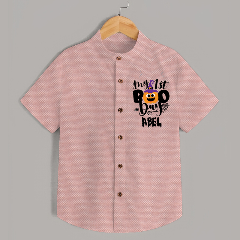My First Mommy's Little Boo Shirt | Custom Baby Shirt for Festival - PEACH - 0 - 6 Months Old (Chest 23")