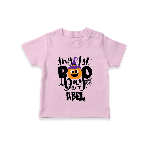 My First Mommy's Little Boo Tshirt | Custom Baby Tshirt for Festival - BABY PINK - 0-5 Months Old (Chest 17")
