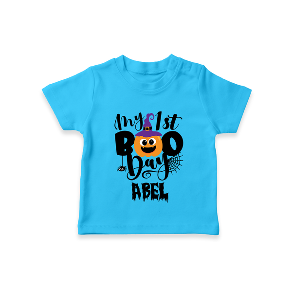 My First Mommy's Little Boo Tshirt | Custom Baby Tshirt for Festival - SKY BLUE - 0-5 Months Old (Chest 17")